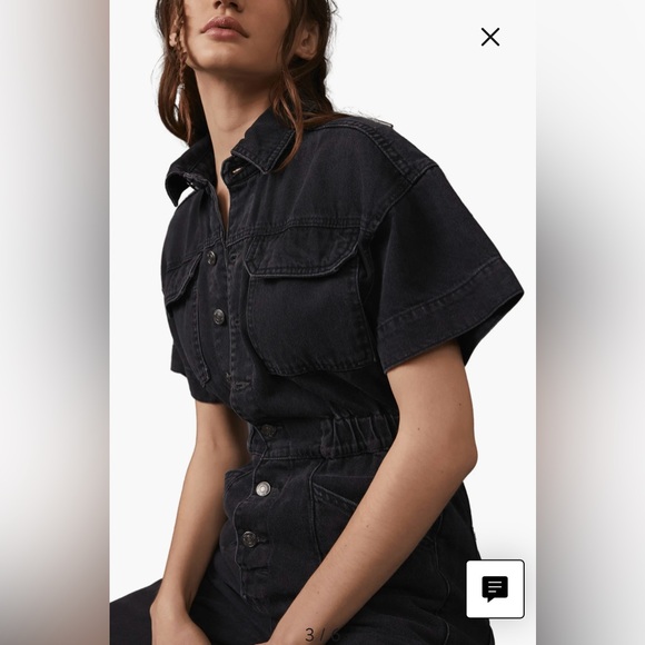 Free People Marci Coverall Jumpsuit - Picture 3 of 5